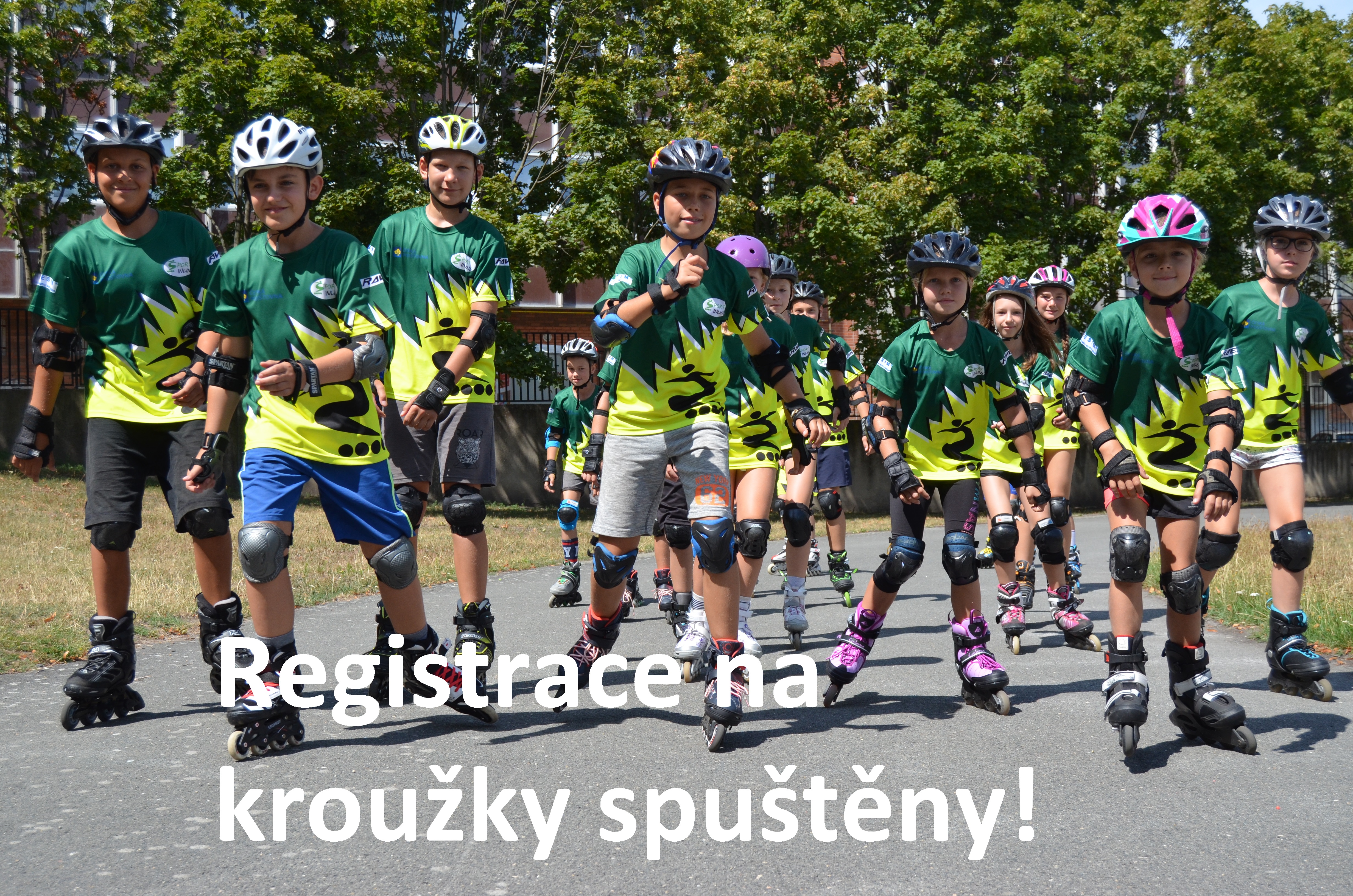 Registrace na sportovní inline kroužky spuštěny!!!
